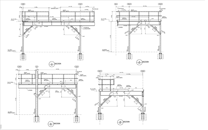 Structural Steel Mezzanine Details